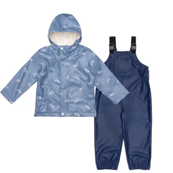 Pekkle - Kids Raincoat and Pants Set / 2-piece Rain Set - Picture 1 of 7